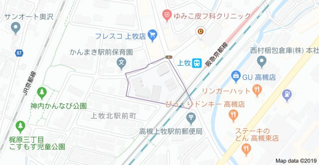 LuoMaroon（ルオマルーン）の地図