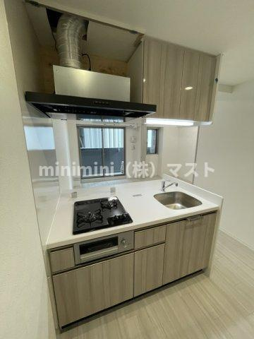 大阪市生野区巽北４丁目の賃貸マンションのキッチン