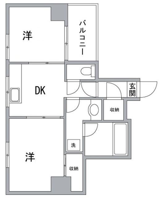 ホワイトアベニュー古谷の間取り|間取りです。