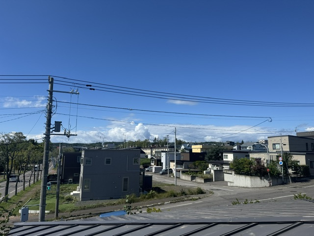 網走市駒場南３丁目　売家の展望|西方向の展望です。