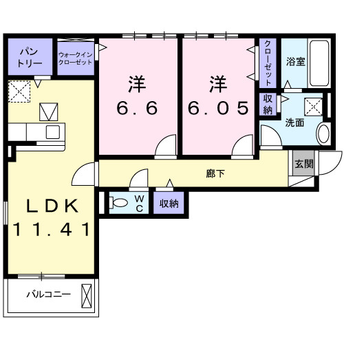 【間取り】 | サニービューラ