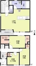 【間取り】 | 昭和区御器所二丁目戸建賃貸