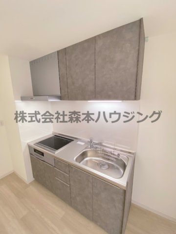 【キッチン】 | 　ラモーナ雁屋西町 | キッチンでお料理をお楽しみください