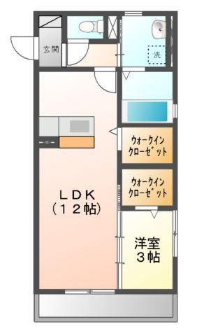 ステラⅡの間取り