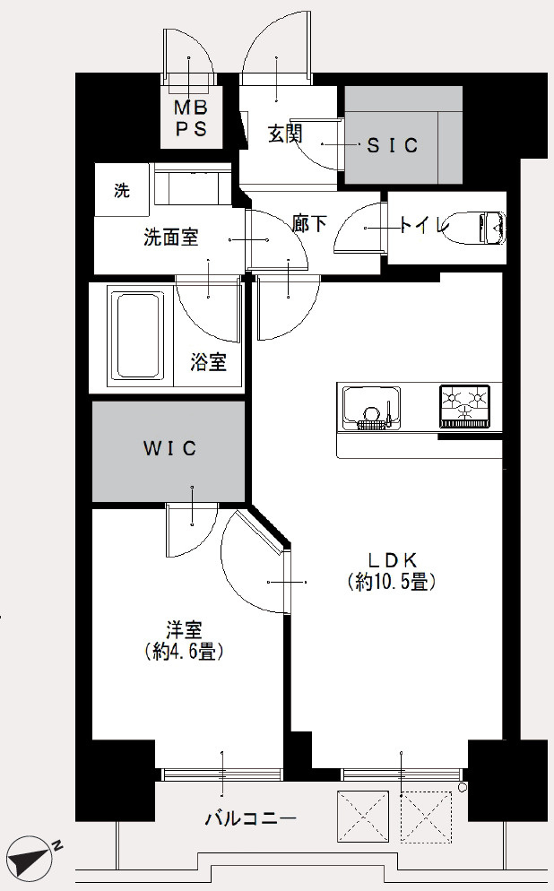 ハイマート入谷の間取り