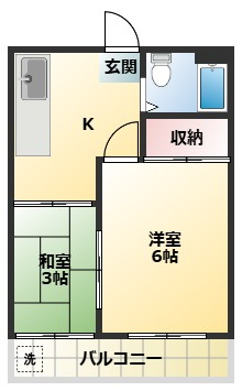 星野ビルの間取り