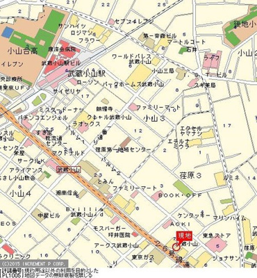 【地図】 | プレール武蔵小山２番館
