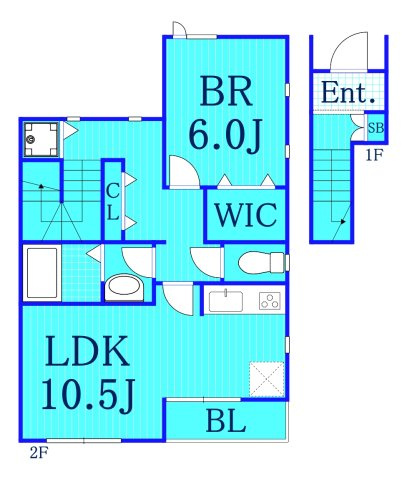 パーシモンコートの間取り