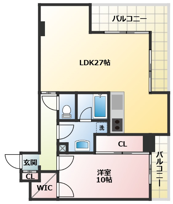 oz alloggioの間取り