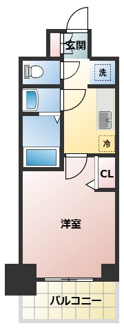 メイクスアート大曽根の間取り