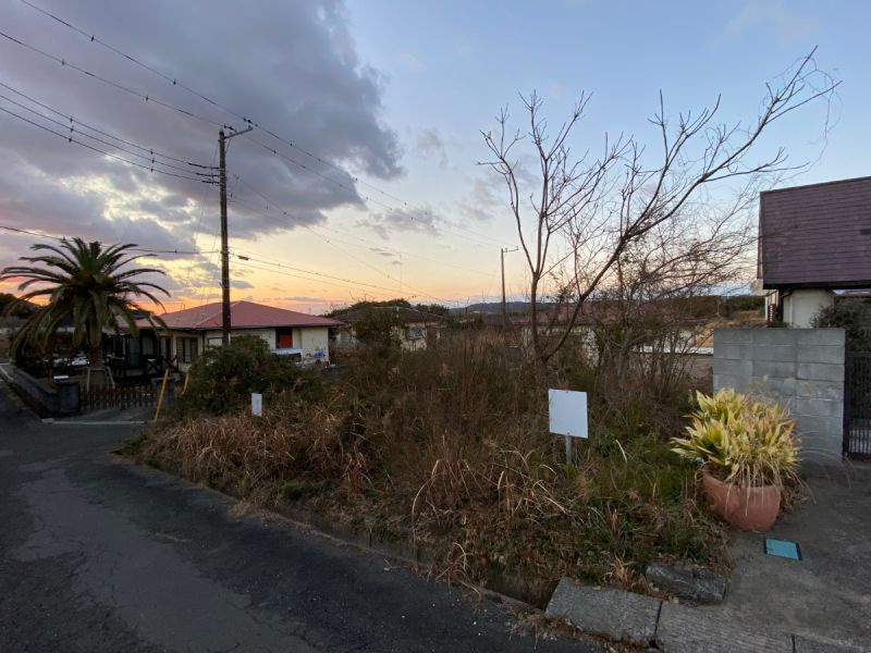 館山市佐野　売地の外観|■景観良好、日当たり良好、夕日も美しいです♪