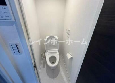 カインドネス松戸　【仲介手数料：50％OFF】対象物件！のトイレ|落ち着いたトイレです