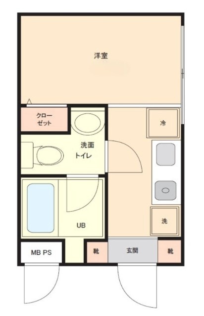GRACIA MINOWAの間取り|間取りです。