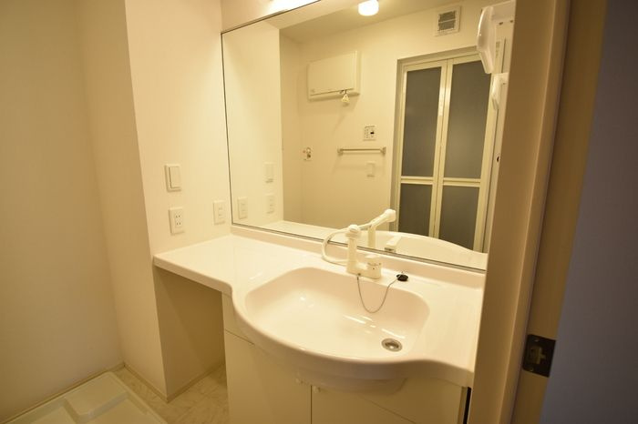 D-room下堀の洗面所