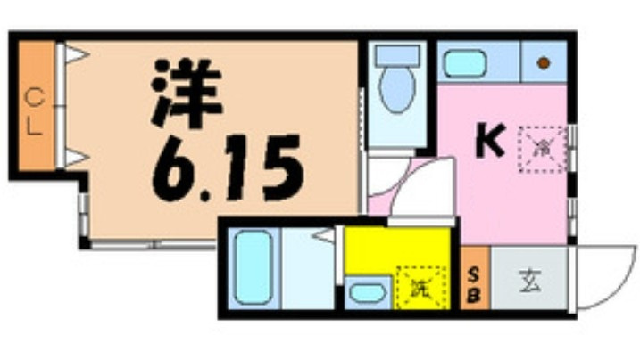 Ｔｗｉｎ　Ｔｅｒｒａｃｅ			の間取り|間取りです。