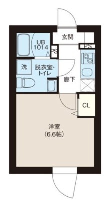 レピュア町屋レジデンスⅡの間取り|間取りです。