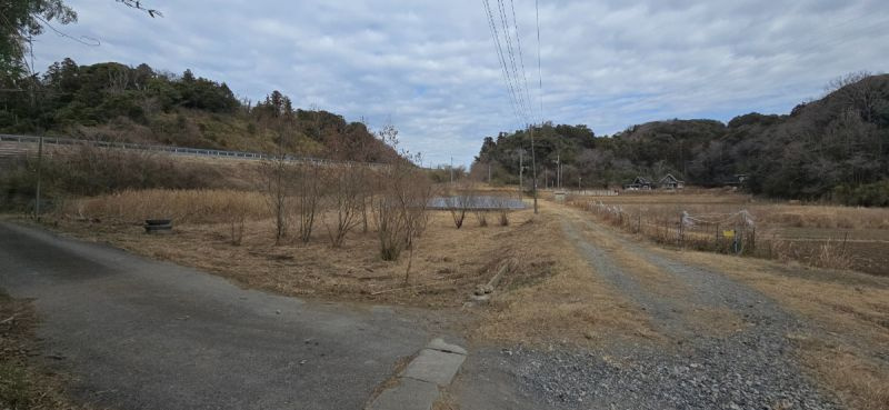 富津市数馬　売地の外観|■現地