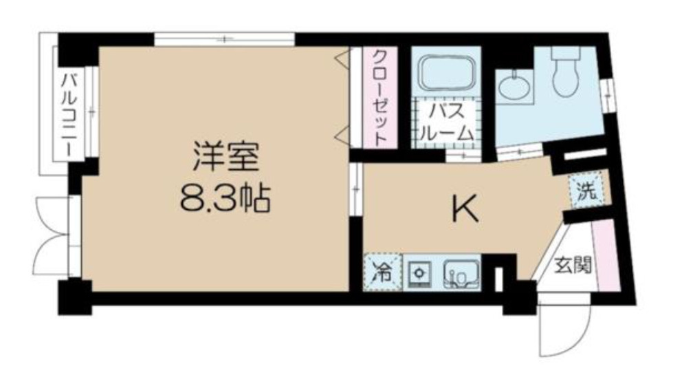 グリーンヒルズ泰明の間取り
