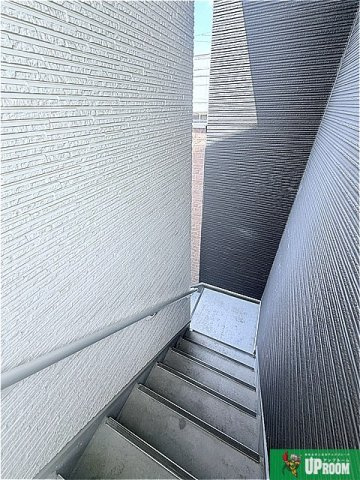 ヒルズ黒川のバルコニー