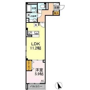 【間取り】 | La gracieuse本山