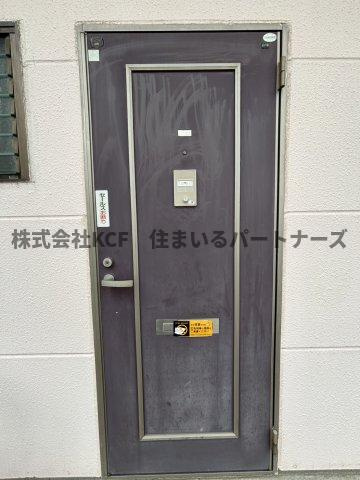 トリヴェール上津の玄関