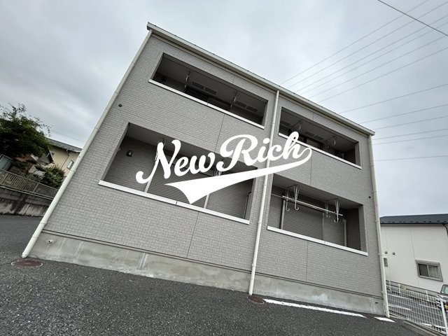 高崎市日高町のアパートの外観