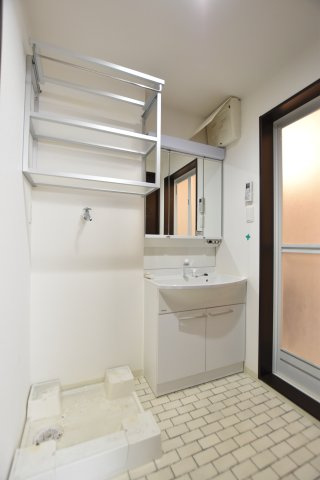 クリエオーレ東住吉Ⅱの洗面所