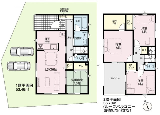 クレイドルガーデン　かほく市木津第７
