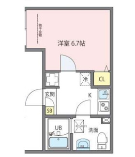 【間取り】 | ＡＮＮＥＸ三河島 | 間取りです。