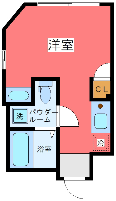 ブラン渋谷本町の間取り
