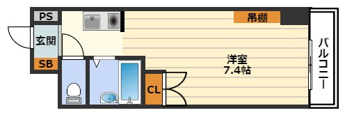 SK天六の間取り