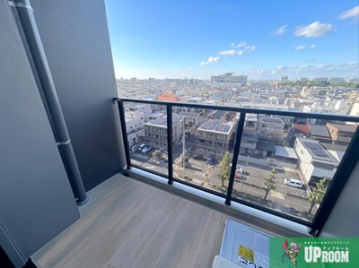 メイクスアート黒川のバルコニー
