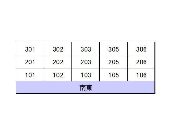 Ｂａｓｅ（Ｅ－１４７）の区画図