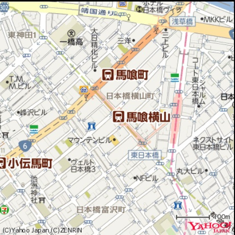 サンクレストビルの地図