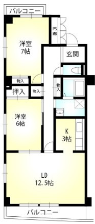 【間取り】 | ポルックス三ノ輪 | 間取り