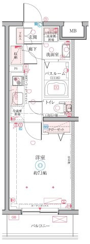 クレヴィスタ大塚の間取り