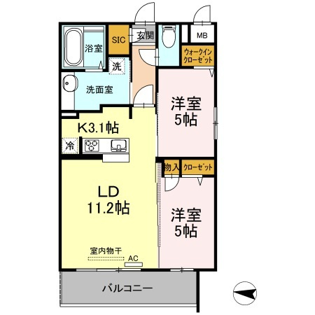 【間取り】 | アン・シャトウ