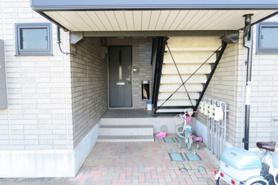 建物入り口！