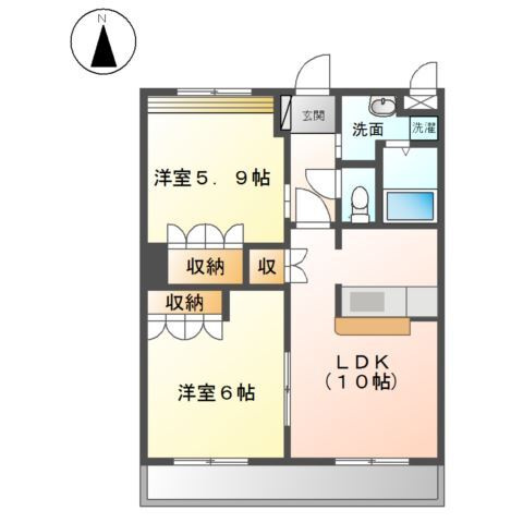【間取り】 | プランドールＭＥＲＡ