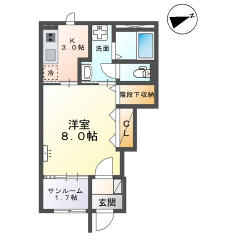 ノールハイムの間取り