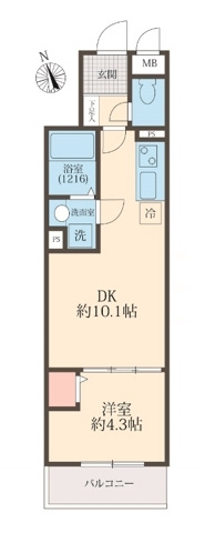 FOREST RESIDENCE TOKIWADAIの間取り