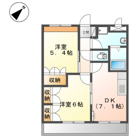 ＢＩＨＯＨの間取り