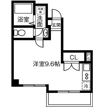 リエス千代田橋の間取り
