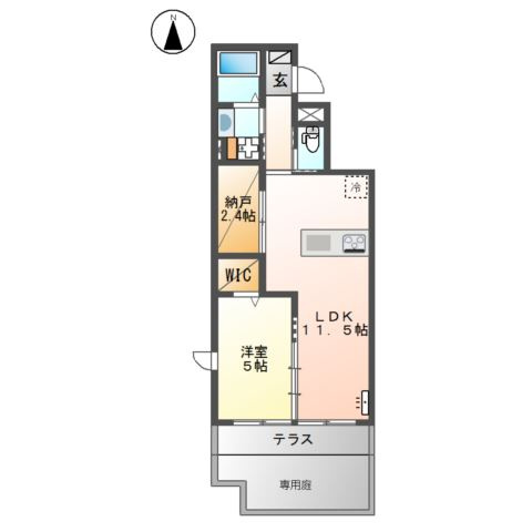 ＮⅡルーチェの間取り