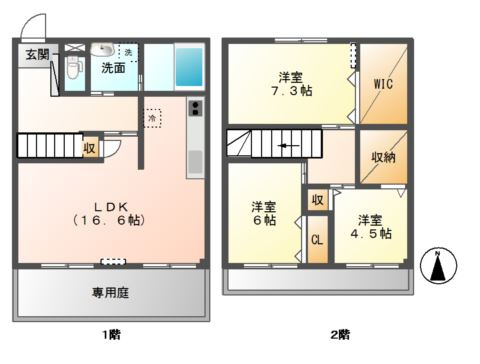 Kadettの間取り