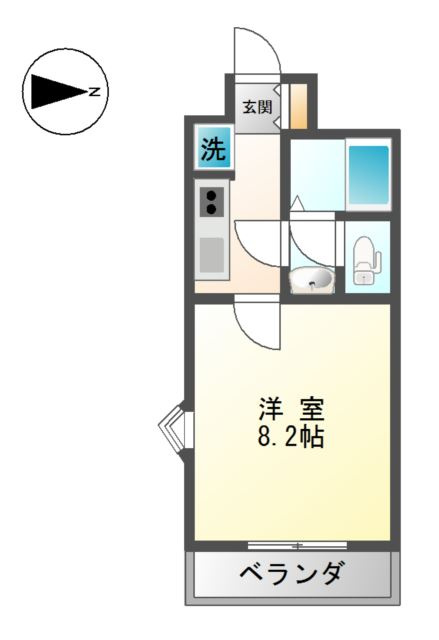 エルピスⅡの間取り