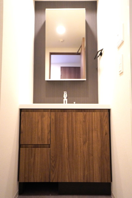 Ｊ．ＧＲＡＮ　Ｃｏｕｒｔ　品川西大井ＥＡＳＴの洗面所|※写真は同タイプ住戸です。