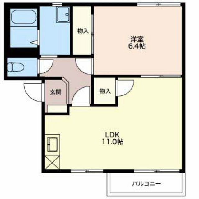 アレイ２１の間取り