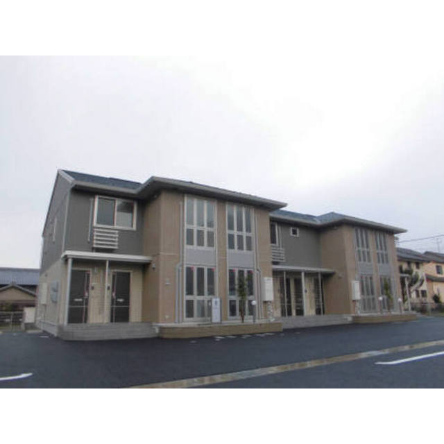 岐阜市琴塚３丁目のアパートの外観