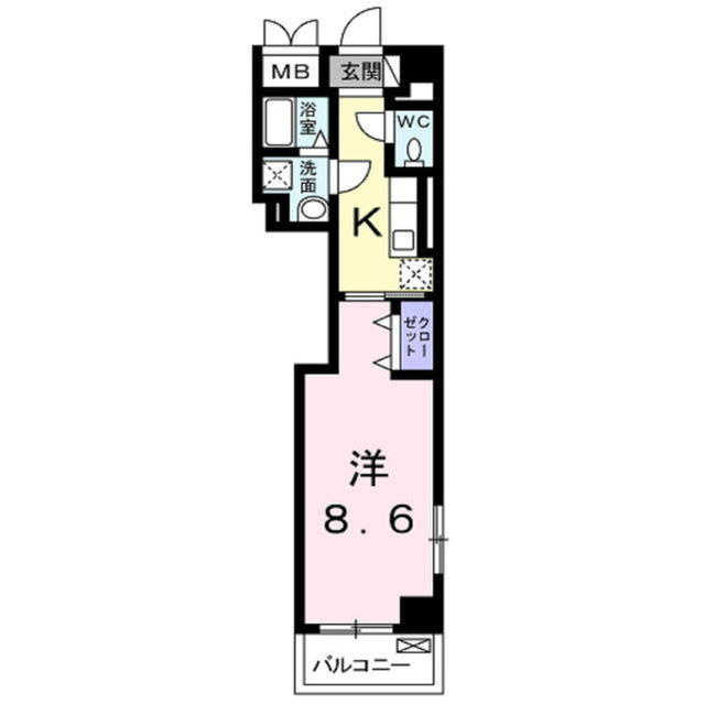 アゼリアＳＴの間取り